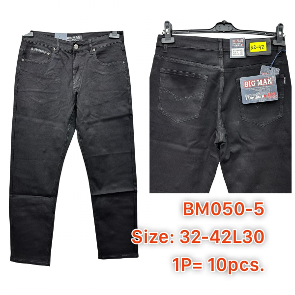 Spodnie męskie jeans Roz 32-42, 1 Kolor .Paczka 10 szt